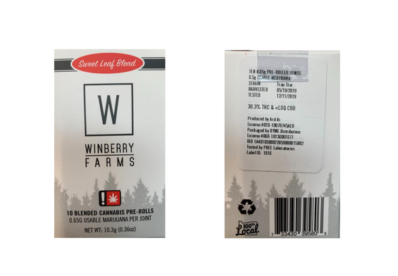 Winberry Farms Recall